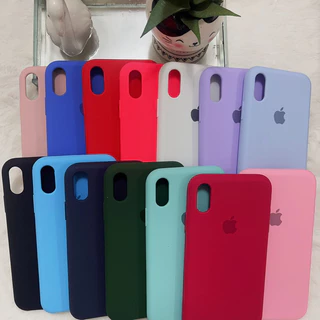 Capa de Silicone Case Aveludada iPhone XR