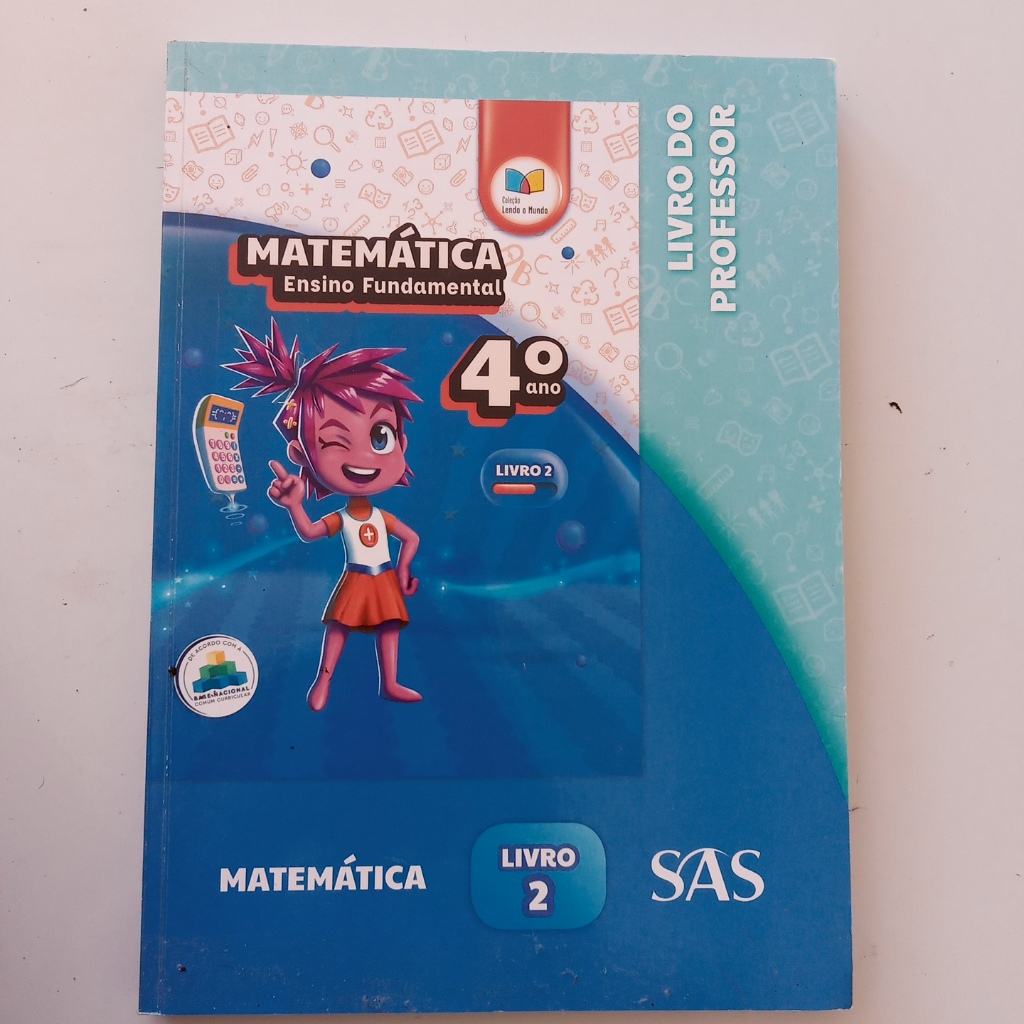 Livro Matemática Ensino Fundamental 4 Ano - Livro Do Professor SAS ...