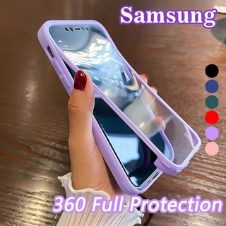 capa 360 Samsung Galaxy M13 M14 M23 M34 M53 M54 modelos Proteção Frente e verso Capinha Transparente