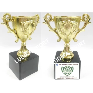 Troféu Taça 15cm BL1EL - Personalizo - Para: Games Jogos Corrida Religião Liga Resenha Copa Poker