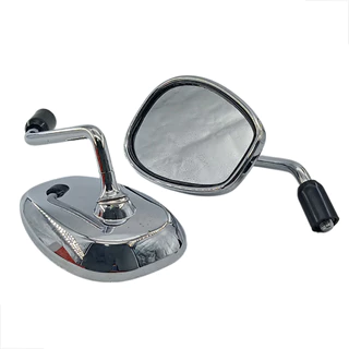 RETROVISOR CROMADO SUZUKI HAOJUE CHOPPER 150 2017-2023 1º LINHA
