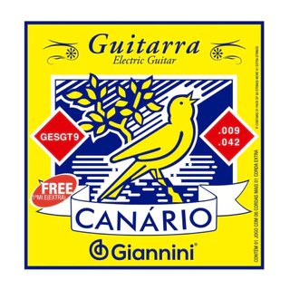 ENCORDOAMENTO PARA GUITARRA GIANNINI GESGT9 09 CANARIO em Oferta na Shopee