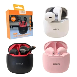 Fone De Ouvido Kd-771 Kaidi Sem Fio Bluetooth Tws Smart Touch V5.1 4hrs de musica