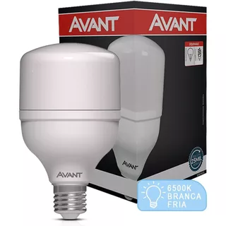 Lâmpada Bulbo HP LED, 20W, Luz branca 6500K, Soquete E27, Bivolt, Avant
