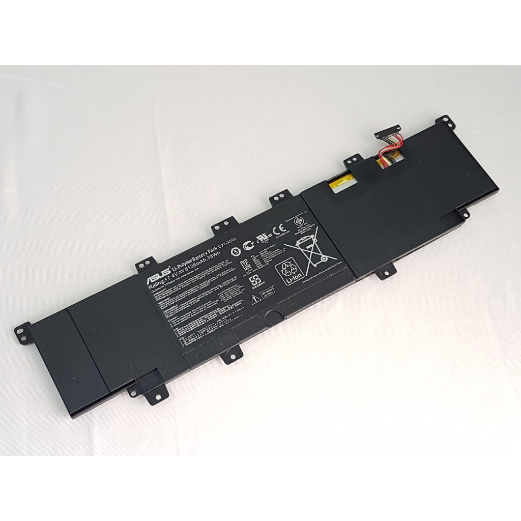 BATERIA C21-X502 7.4V 5136MAH 38WH PARA NOTEBOOK ASUS X502C