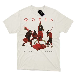 Camiseta Queens Of The Stone Age In Times New Roman QOTSA 100% Algodão