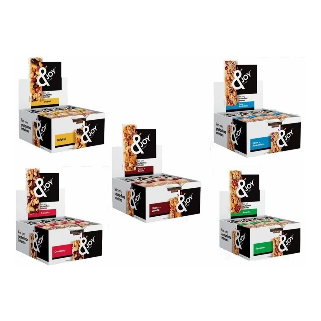 Barra Cereal &joy Mixed - Com 12 Unidade (12x30g) cada caixa