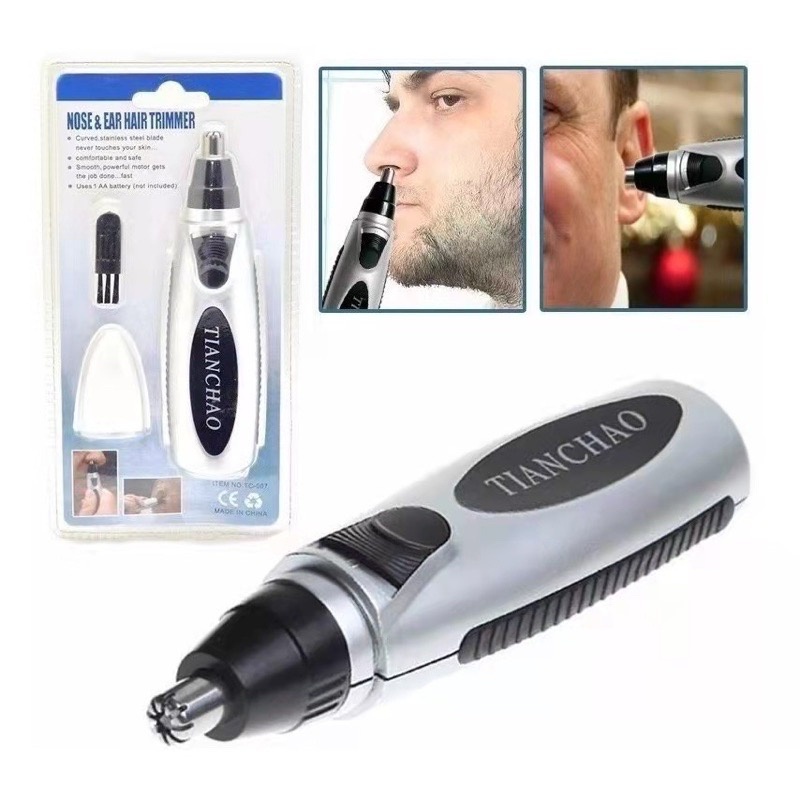 Depilador Elétrico Removedor de Pelos para Nariz e Orelhas