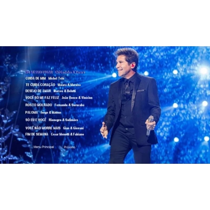 Dvd Daniel 40 Anos Ao Vivo + Convidados Volume 2 | Shopee Brasil