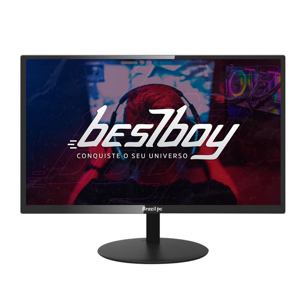 MONITOR LED 17.1 BRAZILPC 171BPC-XIE PRETO WIDESCREEN