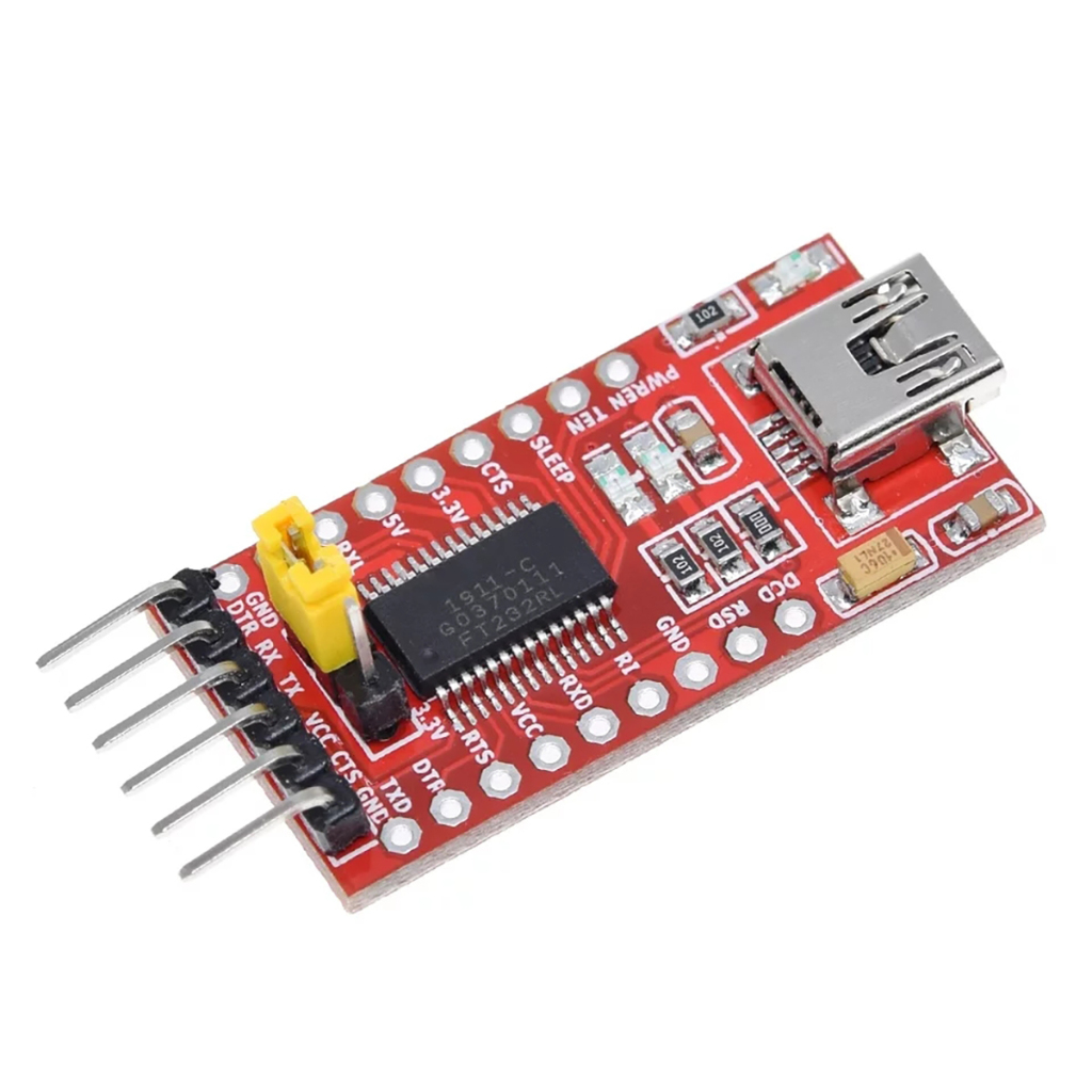 Conversor Usb Serial Rs232 Ftdi Ft232rl Ttl 5v 3v3 | Shopee Brasil
