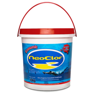 Cloro Para Piscina Economic Neoclor 10kg Granulado Estabilizado