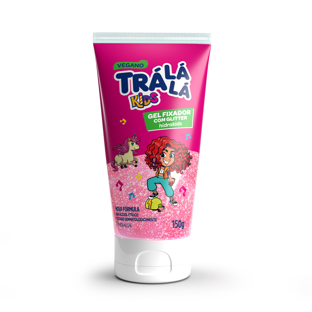 Gel com Glitter Trá Lá Lá Kids (150g)