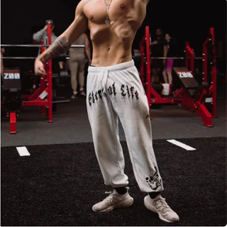 Calça Masculina Moletom StreetWear GYM Eternal Life Musculação