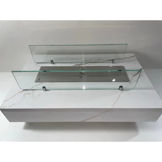 Lareira Ecológica Porcelanato Vene de Oro.