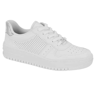 Tenis Casual Feminino Vizzano Branco Preto RDB VZ138