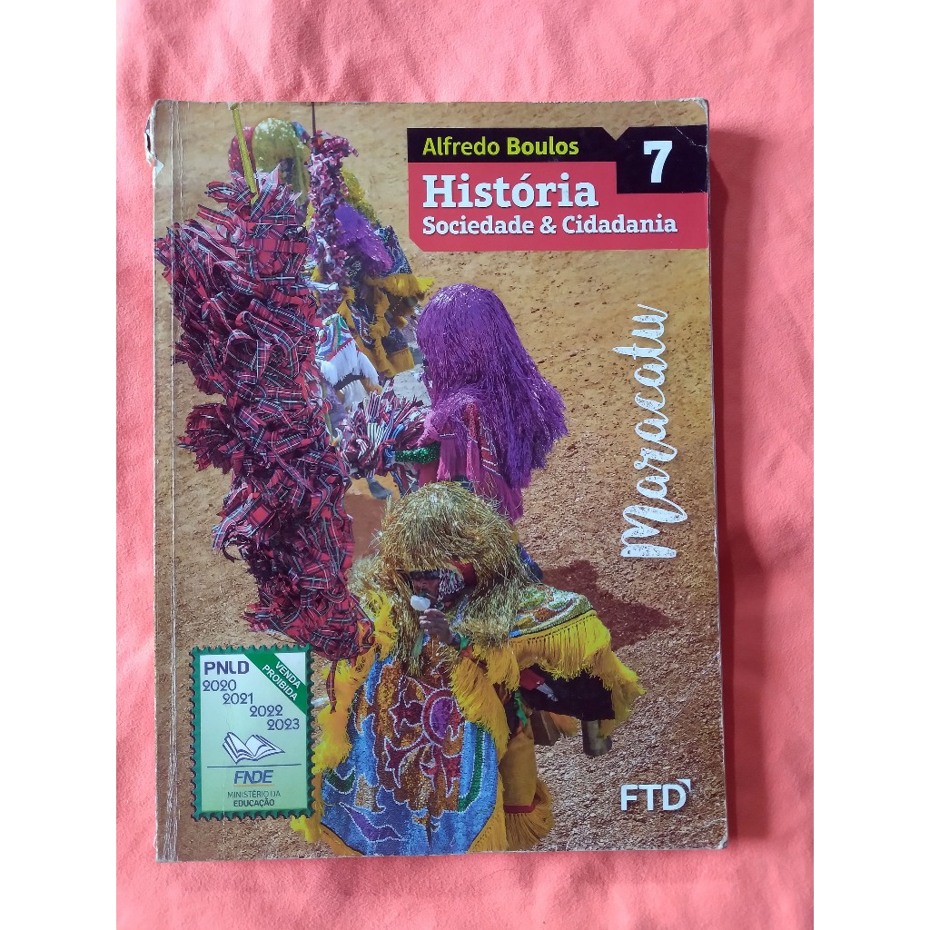 HISTÓRIA SOCIEDADE & CIDADANIA - ALFREDO BOULOS - 7º ANO | Shopee Brasil