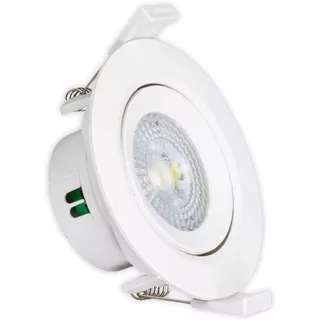 Spot Authentic led Redondo 5W Direcionável de Embutir BR6500k branco