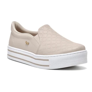 Tênis Slip On Feminino Flatform Via Marte -221402