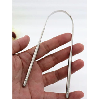 Limpador Raspador De Língua Em Aço Inox Puro Ayurveda