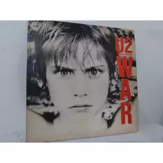 Lp U2 War - Capa Dupla - Lp Zerado - Capa com Pequena Abertura na Borda