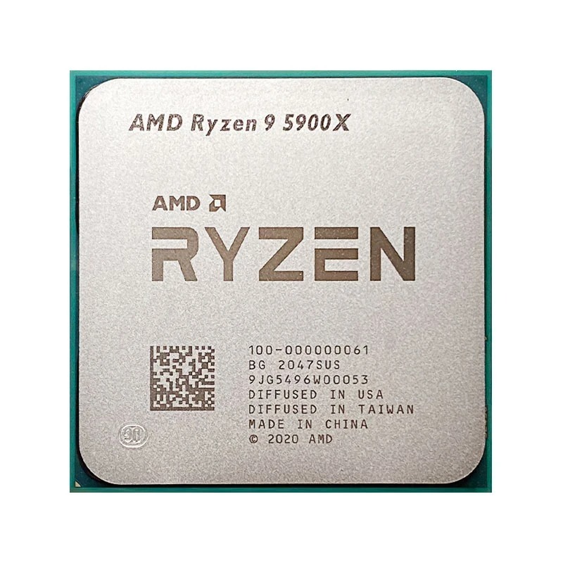 Processador Ryzen 9 5900X 3.7GHz (4.8GHz Max Turbo) - Novo Processador Ryzen 9 5900X 3.7GHz (4.8GHz Max Turbo) - Novo