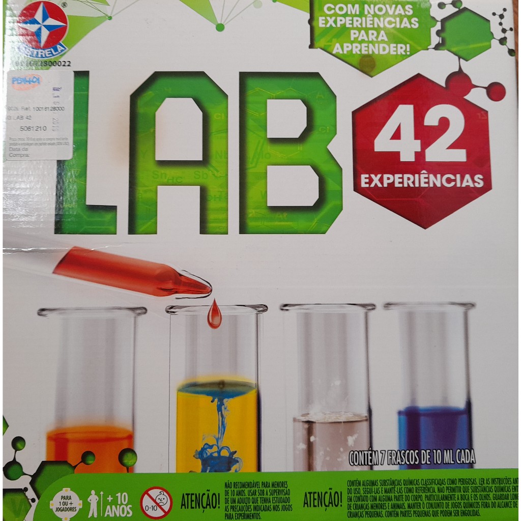 Jogo Lab 42 Experiências, Estrela | Shopee Brasil