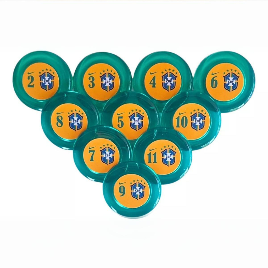 Futebol de Botão c/ Campo Bra X Arg