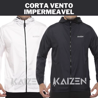 JAQUETA CORTA VENTO SEMI-FORRADA ( IMPERMEAVEL )
