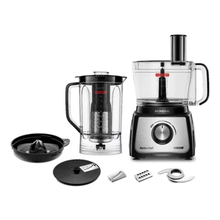 Multiprocessador 7 Em 1 Turbo Chef Mpn-01-be 1000w Mondial Cor Preto 110v