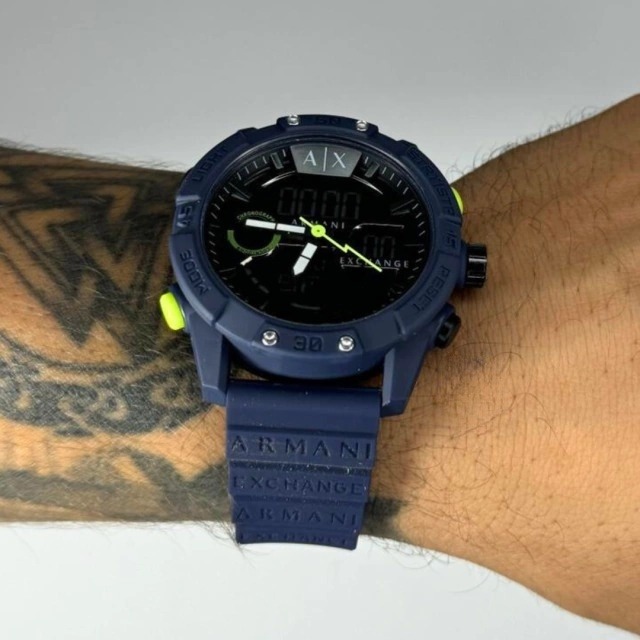 Relógio Masculino GST 100% funcional p/aço a prova dagua