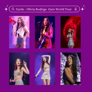 Cards - Olivia Rodrigo Guts World Tour