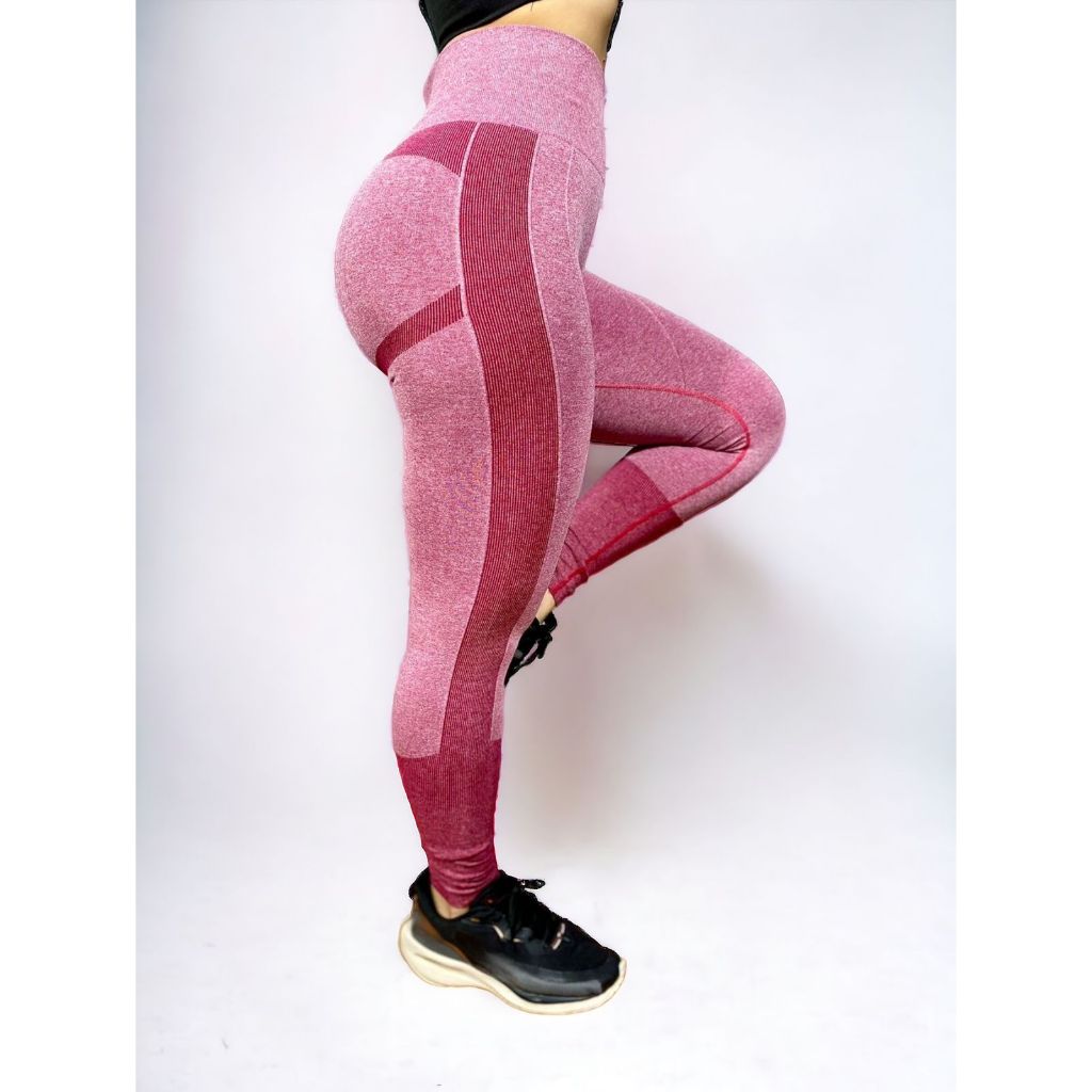 Calça Legging Academia Levanta Bumbum Fitness Sem Costura Cintura Alta