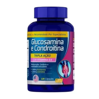 Condro Aric Glucosamina 1,5g Condroitina 1,2g 120 Cápsulas - Envio Imediato