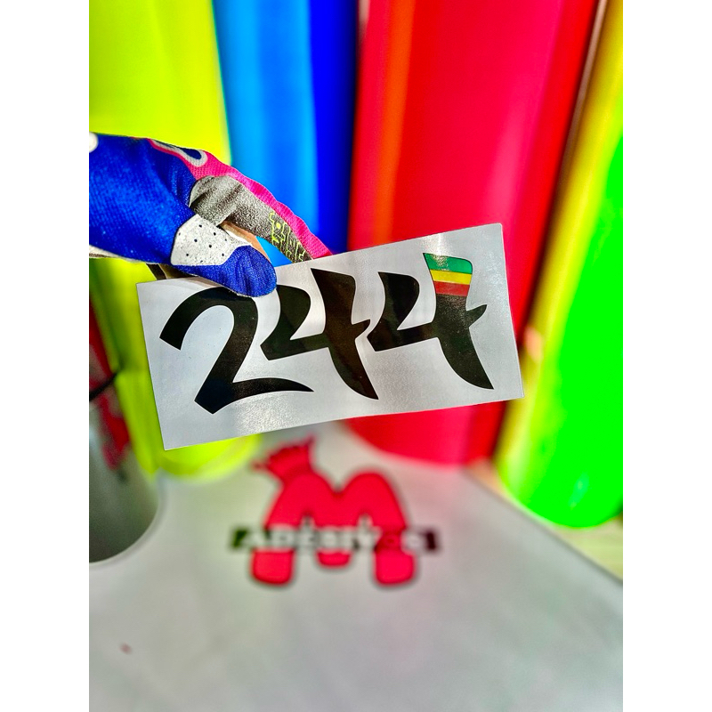 hiii⭐︎ 17cm| Adesivo | 244 | para motos | Shopee Brasil