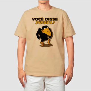 Camiseta Camisa Pica Pau Pipoca Jubileu Anime Desenho