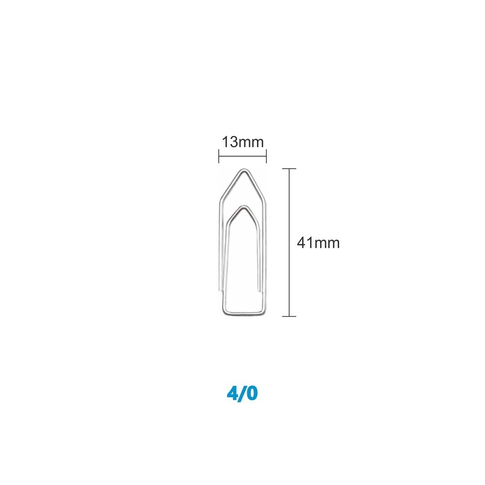 Clips N.4/0 Galvanizado Caixa com 500G / 420 Unidade / ACC | Shopee Brasil
