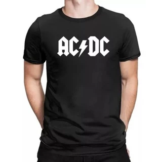 CAMISETA ACDC PRETA BANDA CLÁSSICA