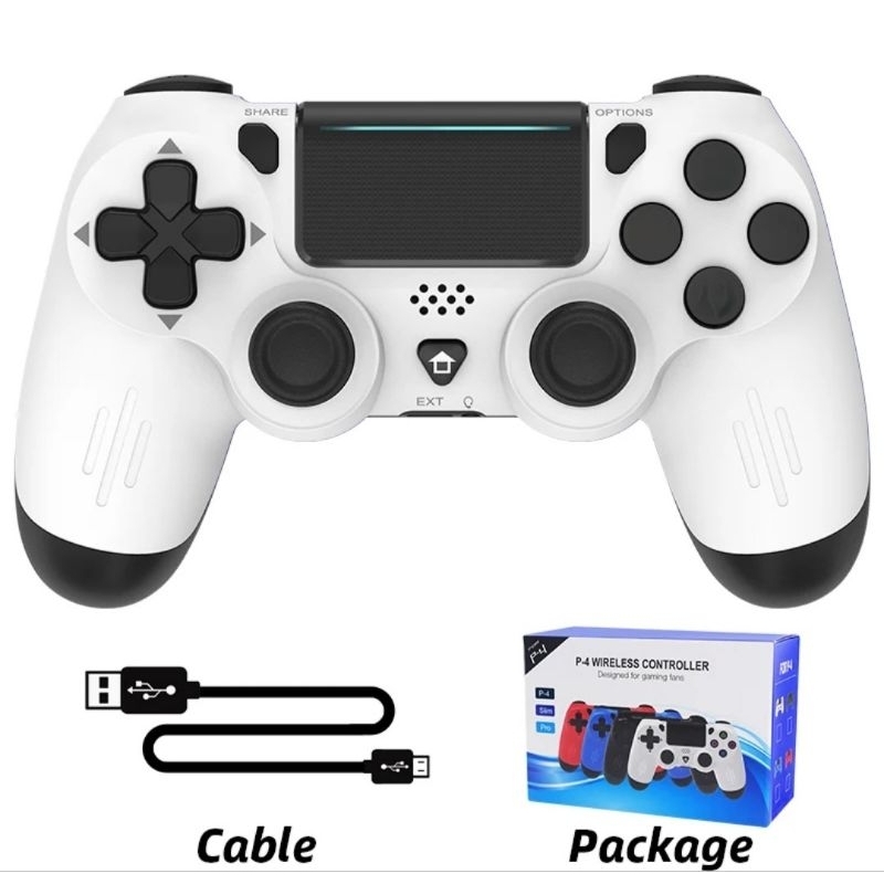 Controle Joystick Data Frog , Compatível com Ps4(Slim e Pro), Joystick Com Vibração Dupla Para Ios e Android