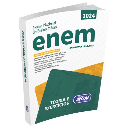 Apostila Enem 2024 - Exame Nacional do Ensino Médio | Shopee Brasil