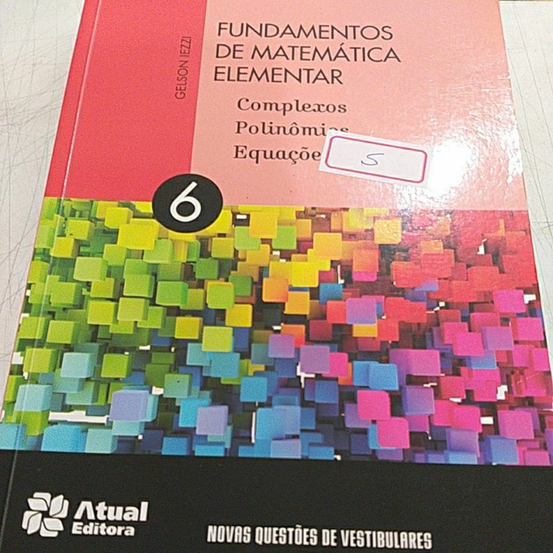 Fundamentos da matemática elementar elementar elementar 6 | Shopee Brasil