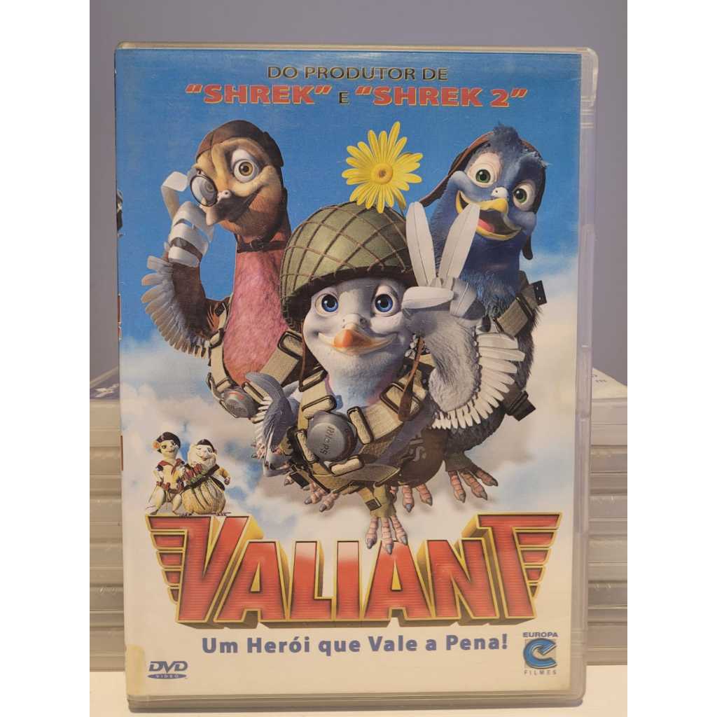 VALIANT - UM HERÓI QUE VALE A PENA - DVD - Original | Shopee Brasil