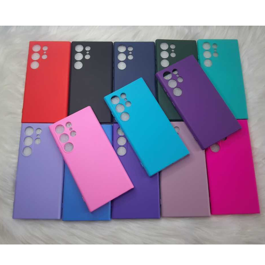 Capa Capinha - S24 ultra - Samsung Silicone Aveludado Por Dentro