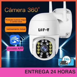 Câmera de segurança Yoosee camera wifi a prova de agua câmera ip wifi