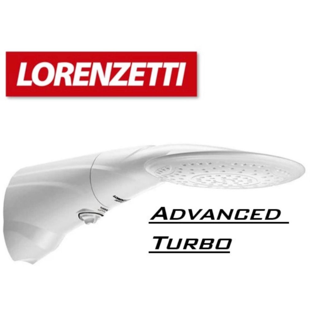 Ducha Advanced TURBO Multitemperaturas Chuveiro Elétrico - Lorenzetti