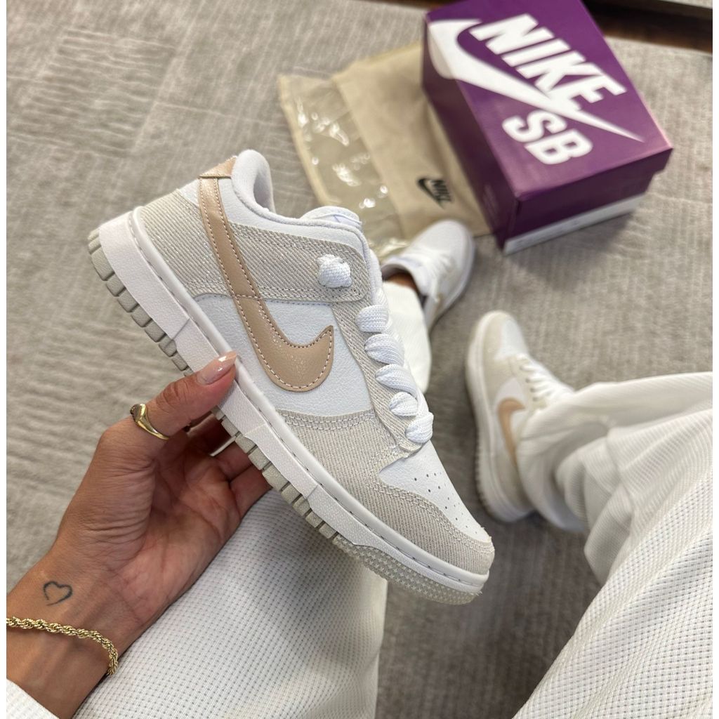 Tênis Feminino Dunk Low Casual Estiloso Lançamento Promoção