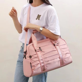 Bolsa de viagem impermeavel de grande capacidade, bolsa de ombro de fitness esportiva