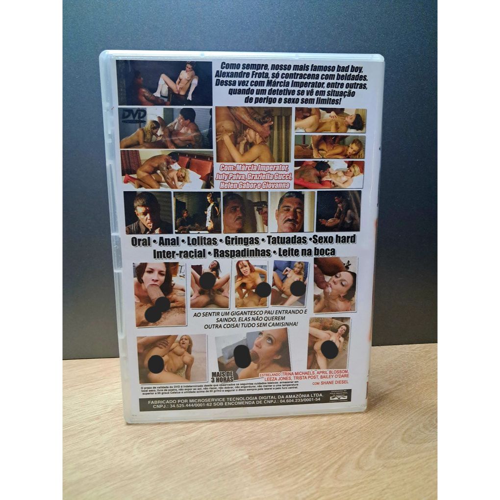 DVD Adulto porno Na teia do sexo e Black Zilla - Brasileirnhas Alexandre  Frota Marcia Imperator | Shopee Brasil