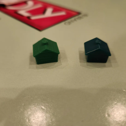 Casa e Hotel compatíveis com monopoly