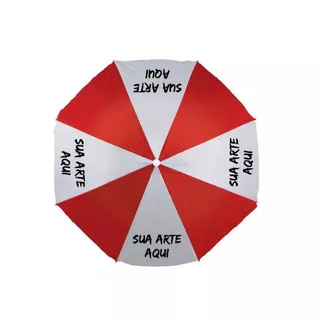kit 05 GUARDA SOL PERSONALIZADO 1,8M LOGO EMPRESA PRAIA PROPAGANDA BRINDE PISCINA PESCA CAMPING